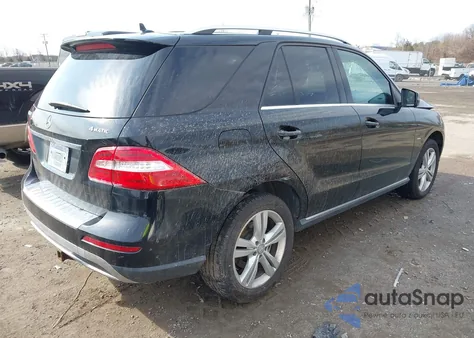 2012 Mercedes-Benz Ml 350 4Matic из США, поврежденный, VIN 4JGDA5HB2CA030578